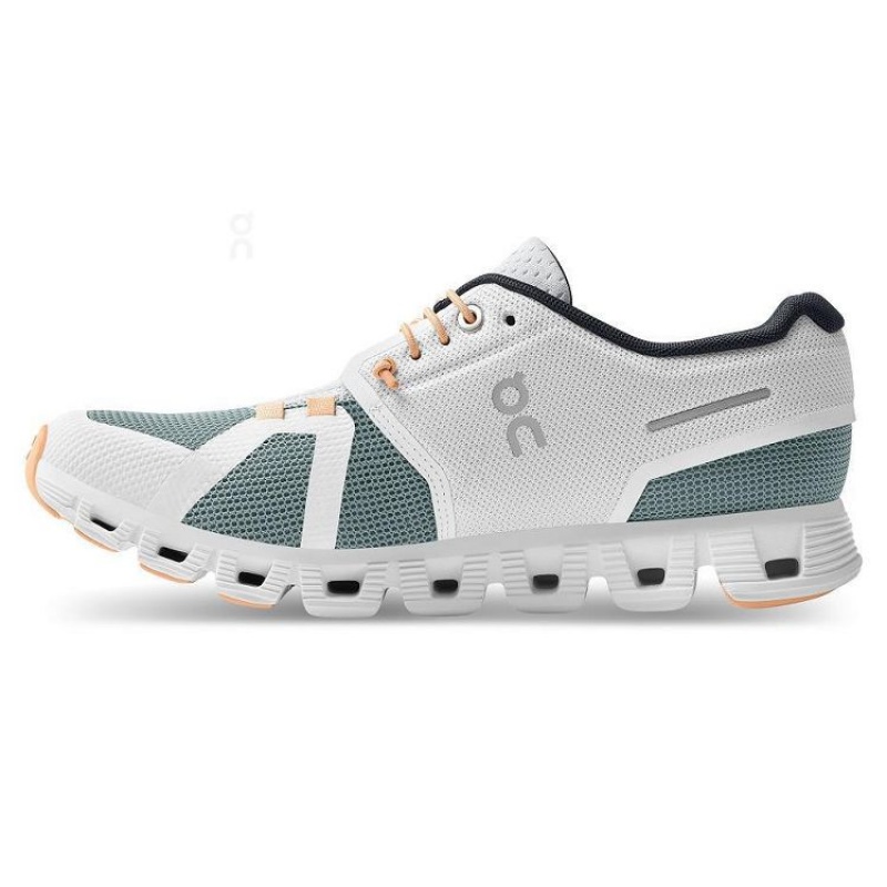 Zapatillas On Cloud Cloud 5 Push Mujer Grey / Turquoise | UY_ON9009