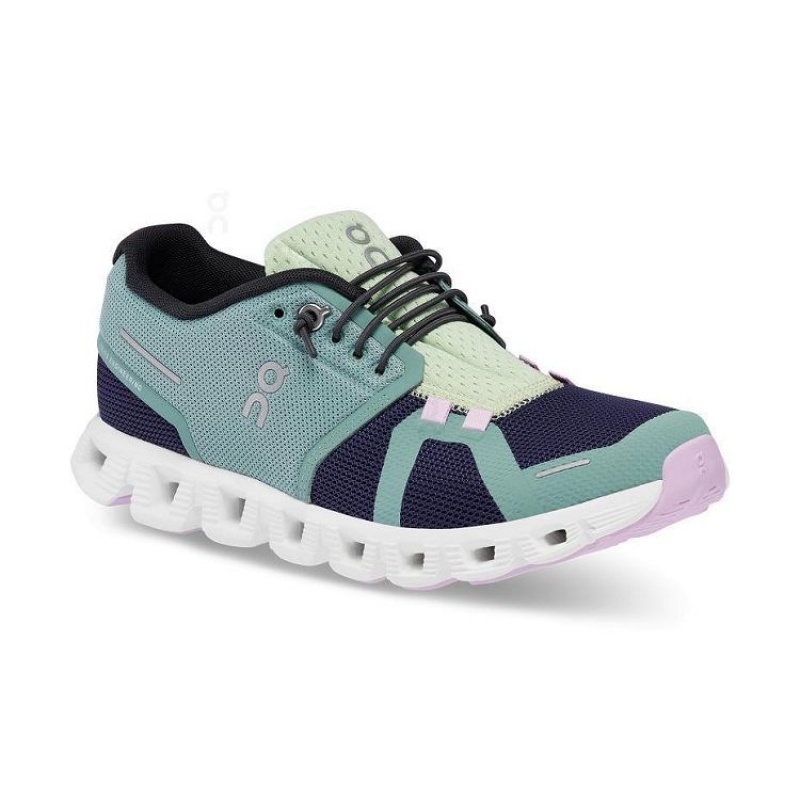 Zapatillas On Cloud Cloud 5 Push Mujer Turquoise | UY_ON8885