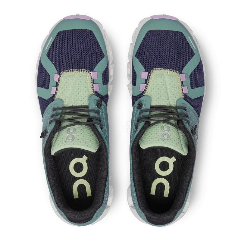 Zapatillas On Cloud Cloud 5 Push Mujer Turquoise | UY_ON8885