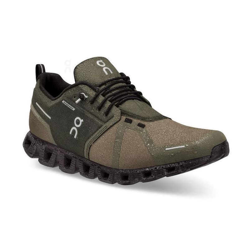 Zapatillas On Cloud Cloud 5 Waterproof Hombre Olive | UY_ON8478