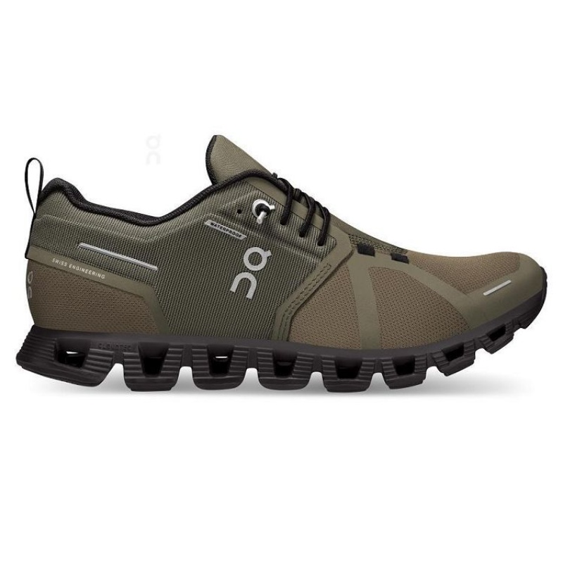 Zapatillas On Cloud Cloud 5 Waterproof Mujer Olive | UY_ON8271