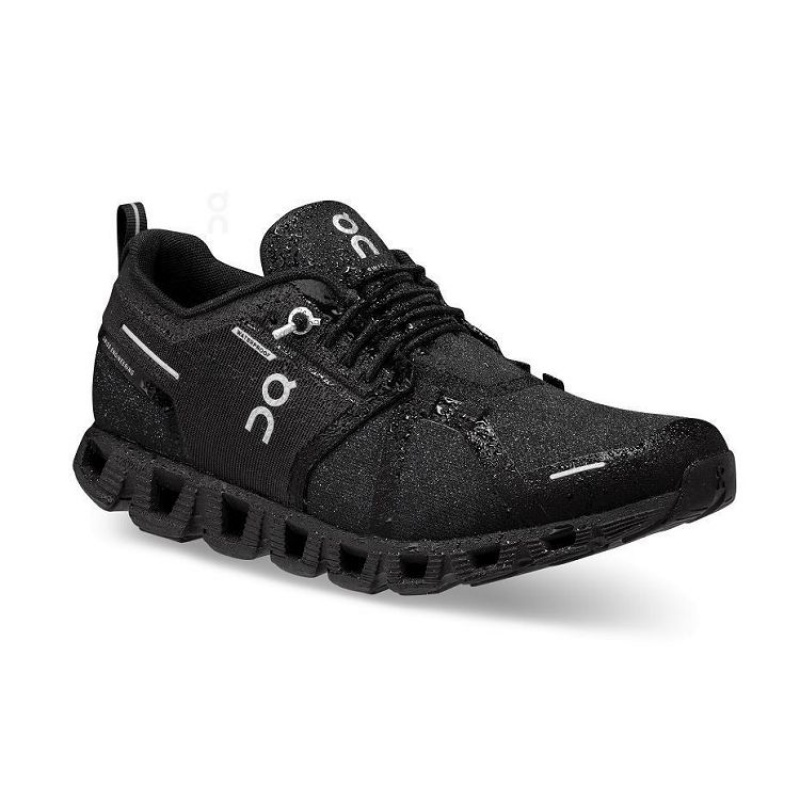 Zapatillas On Cloud Cloud 5 Waterproof Mujer Black | UY_ON8552