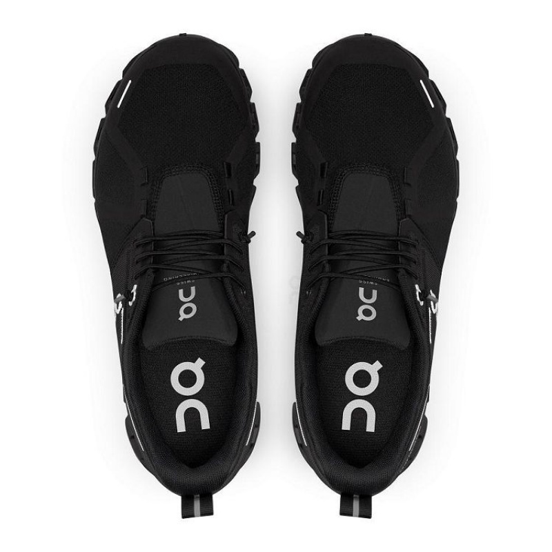 Zapatillas On Cloud Cloud 5 Waterproof Mujer Black | UY_ON8552