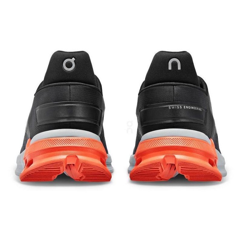 Zapatillas On Cloud Cloudnova Flux Hombre Black / Orange | UY_ON8872