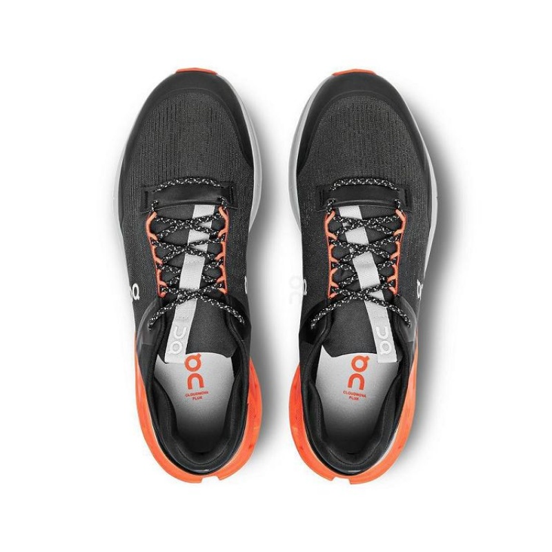 Zapatillas On Cloud Cloudnova Flux Hombre Black / Orange | UY_ON8872