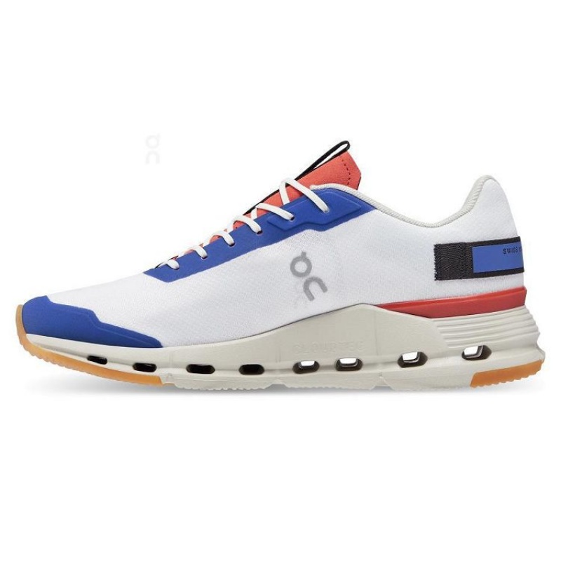 Zapatillas On Cloud Cloudnova Form Mujer White / Blue | UY_ON8774