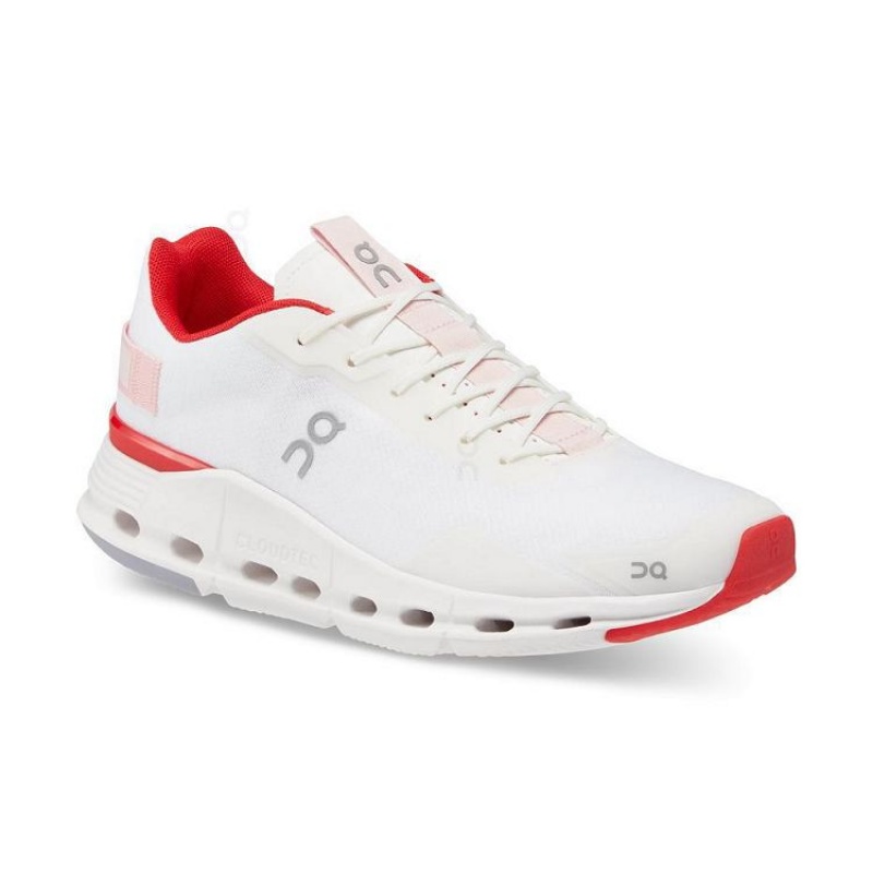 Zapatillas On Cloud Cloudnova Form Mujer White / Red | UY_ON8520