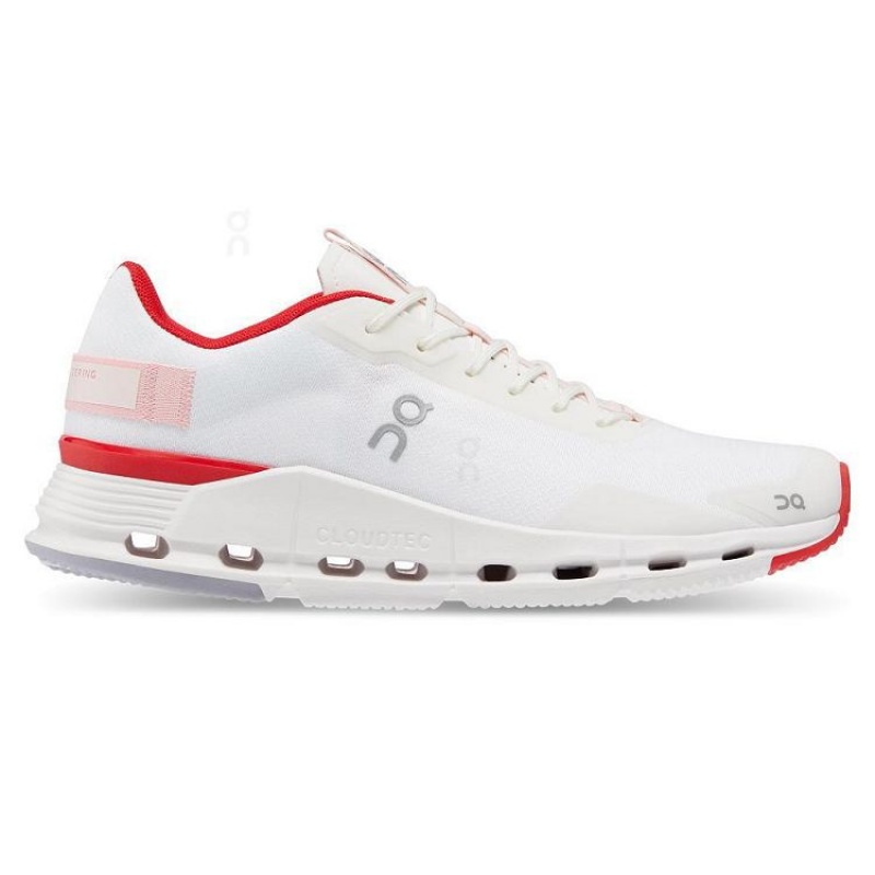 Zapatillas On Cloud Cloudnova Form Mujer White / Red | UY_ON8520