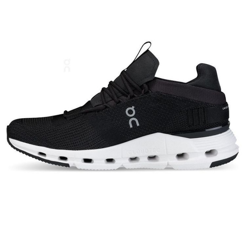 Zapatillas On Cloud Cloudnova Hombre Black / White | UY_ON8720