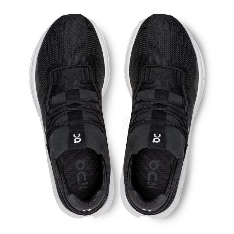 Zapatillas On Cloud Cloudnova Hombre Black / White | UY_ON8720