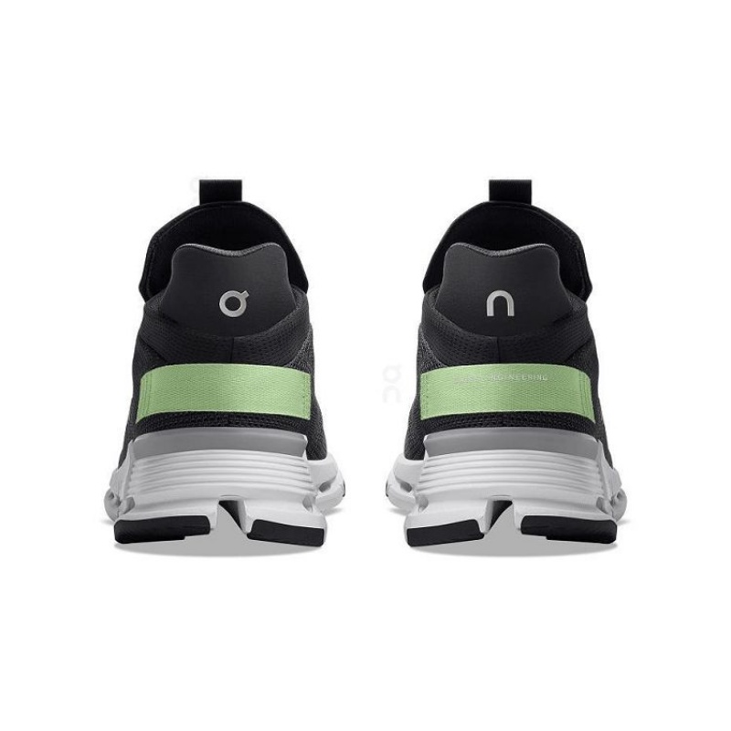 Zapatillas On Cloud Cloudnova Hombre Black / Green | UY_ON8598