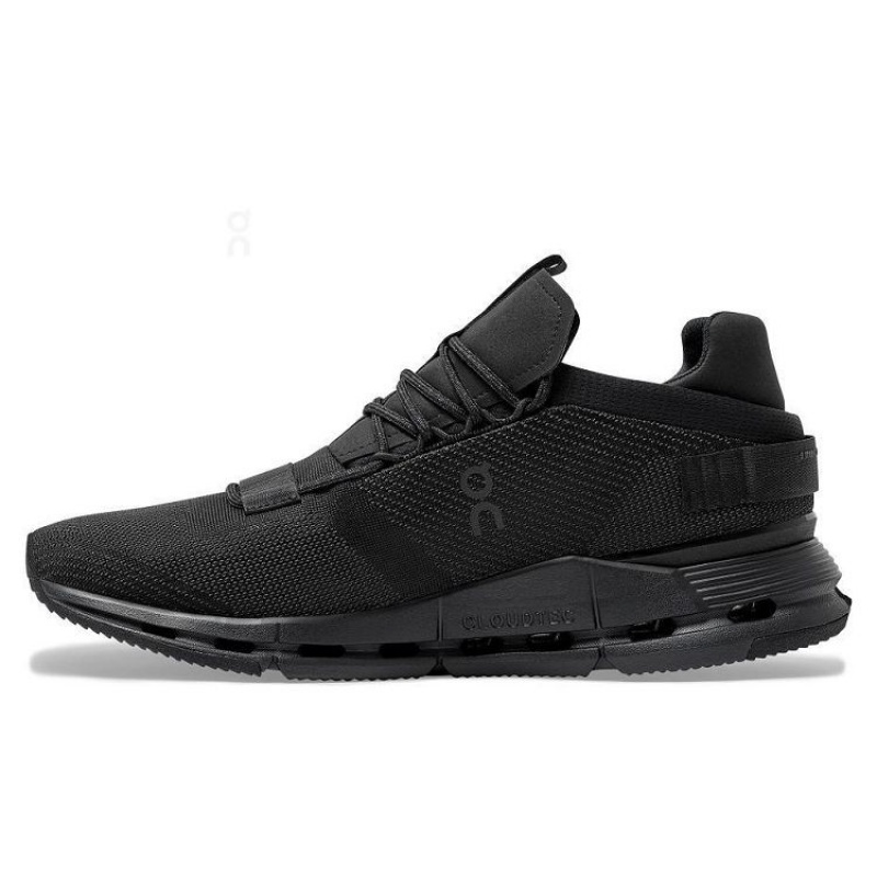 Zapatillas On Cloud Cloudnova Hombre Black | UY_ON8500