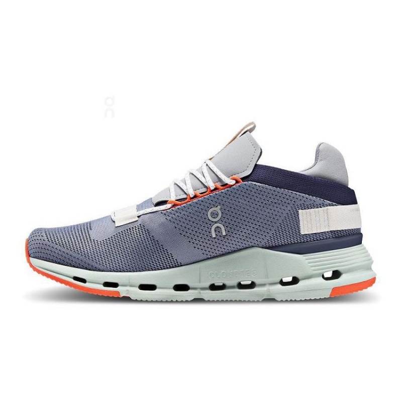 Zapatillas On Cloud Cloudnova Hombre Grey / Purple | UY_ON8495