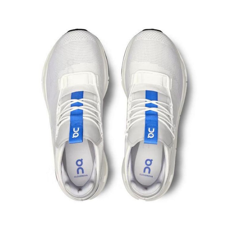 Zapatillas On Cloud Cloudnova Hombre White / Blue | UY_ON8179