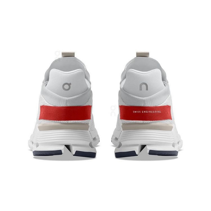 Zapatillas On Cloud Cloudnova Hombre White / Red | UY_ON9098