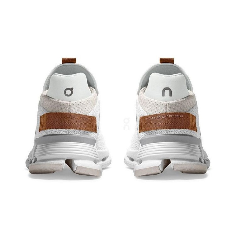 Zapatillas On Cloud Cloudnova Hombre White / Brown | UY_ON8519