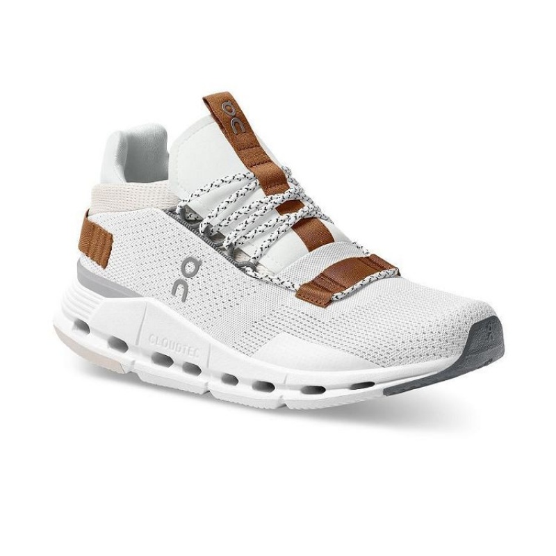 Zapatillas On Cloud Cloudnova Hombre White / Brown | UY_ON8519