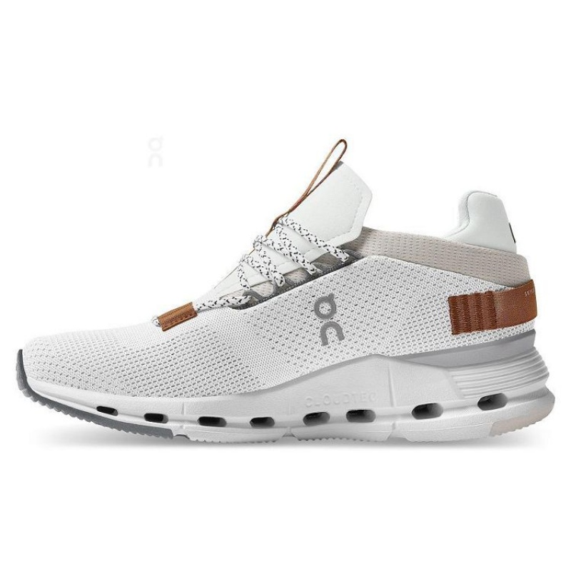 Zapatillas On Cloud Cloudnova Hombre White / Brown | UY_ON8519