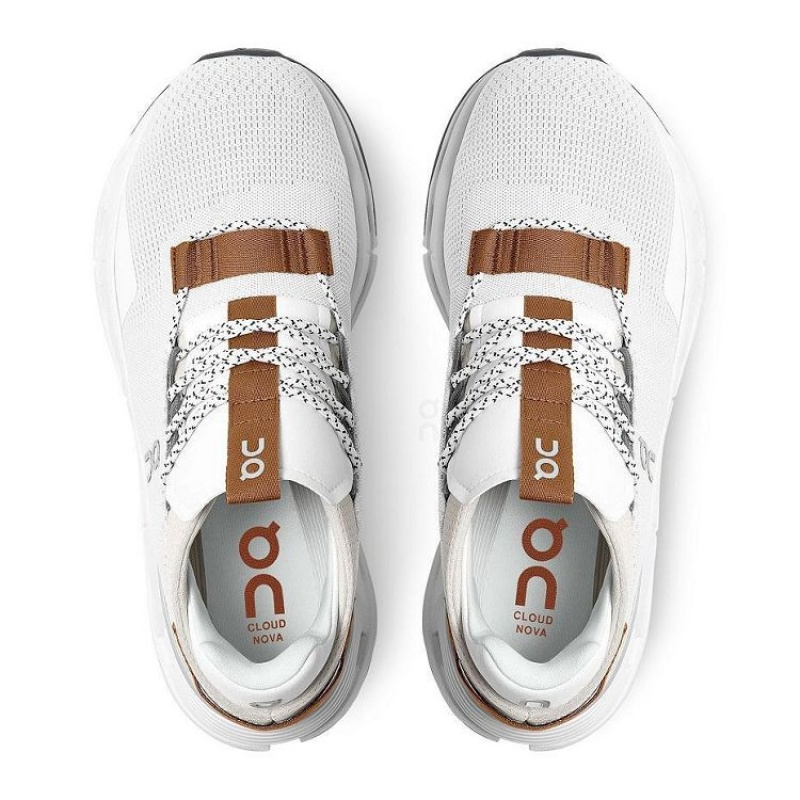 Zapatillas On Cloud Cloudnova Hombre White / Brown | UY_ON8519