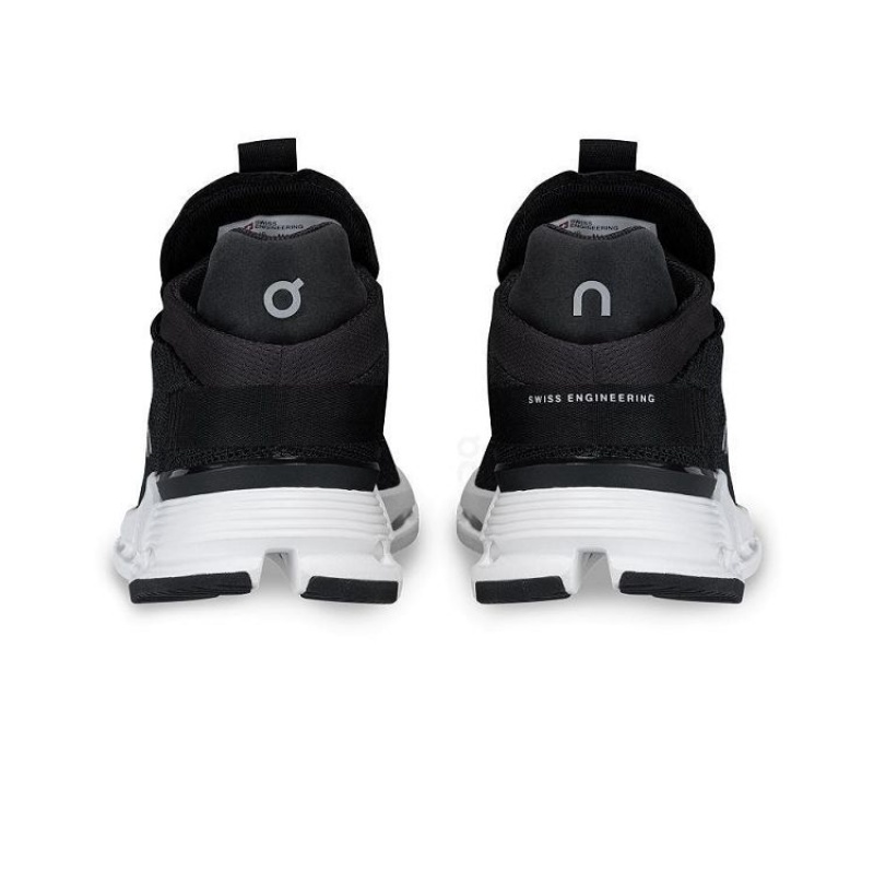 Zapatillas On Cloud Cloudnova Mujer Black / White | UY_ON8691