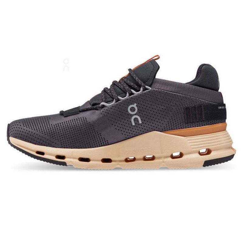 Zapatillas On Cloud Cloudnova Mujer Dark Grey | UY_ON8904