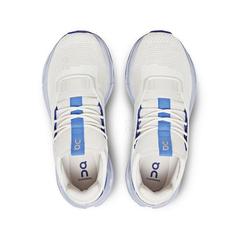 Zapatillas On Cloud Cloudnova Mujer White / Blue | UY_ON8842