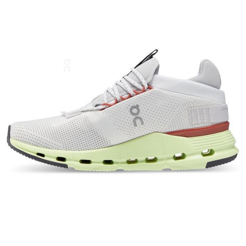 Zapatillas On Cloud Cloudnova Mujer White / Green | UY_ON8950