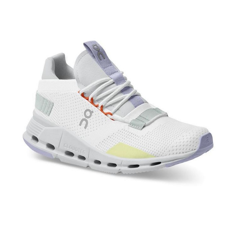 Zapatillas On Cloud Cloudnova Mujer White / Grey | UY_ON8706