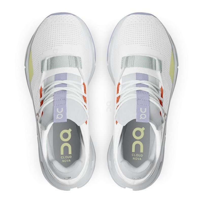 Zapatillas On Cloud Cloudnova Mujer White / Grey | UY_ON8706