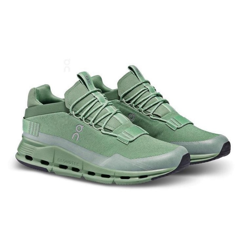 Zapatillas On Cloud Cloudnova Sensa Hombre Green | UY_ON1186