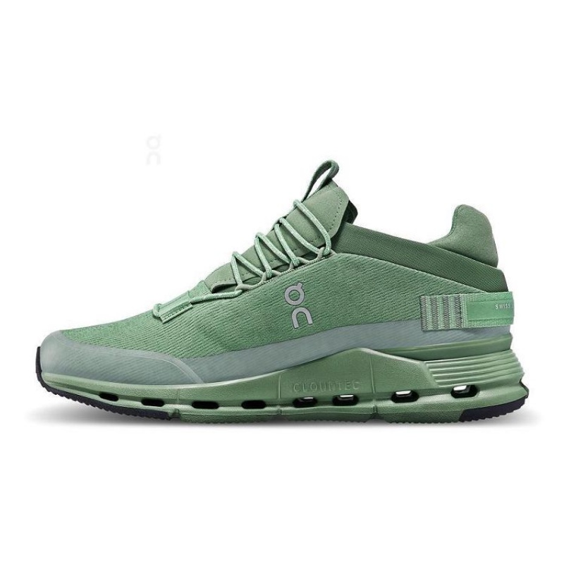 Zapatillas On Cloud Cloudnova Sensa Hombre Green | UY_ON1186