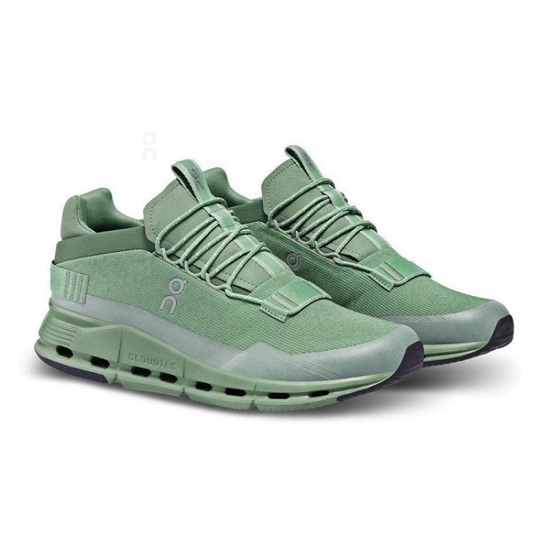 Zapatillas On Cloud Cloudnova Sensa Mujer Green | UY_ON8979