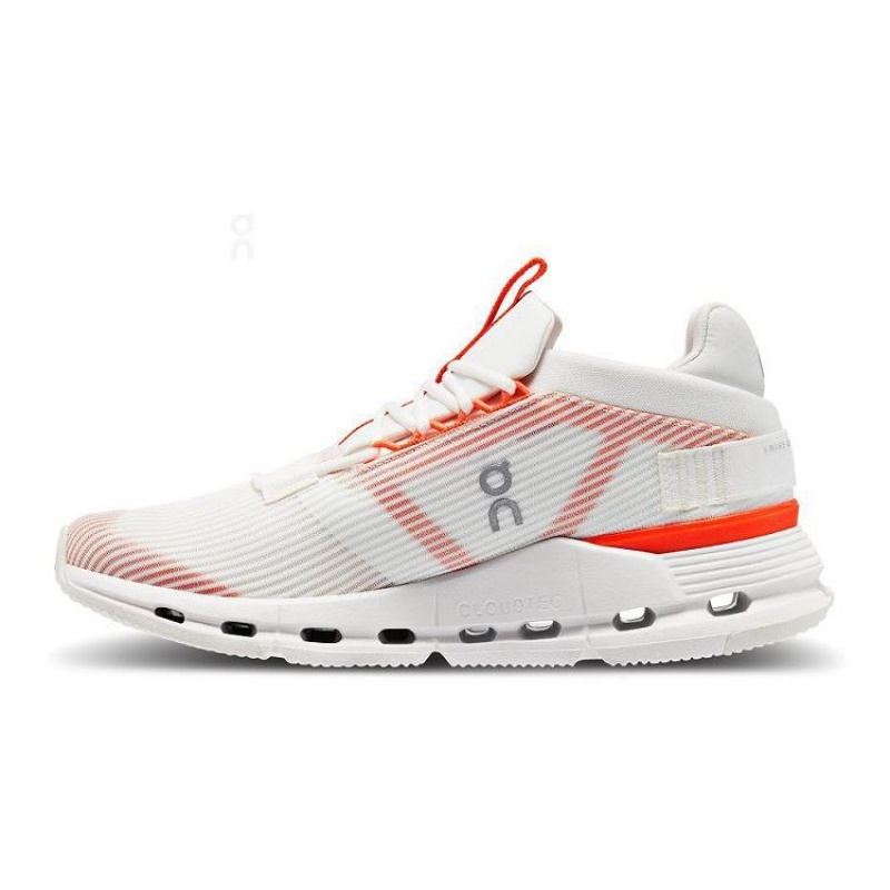 Zapatillas On Cloud Cloudnova Void Mujer White / Orange | UY_ON8752