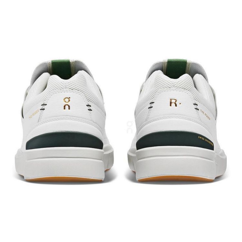 Zapatillas On Cloud THE ROGER Centre Court Hombre White / Green | UY_ON9135