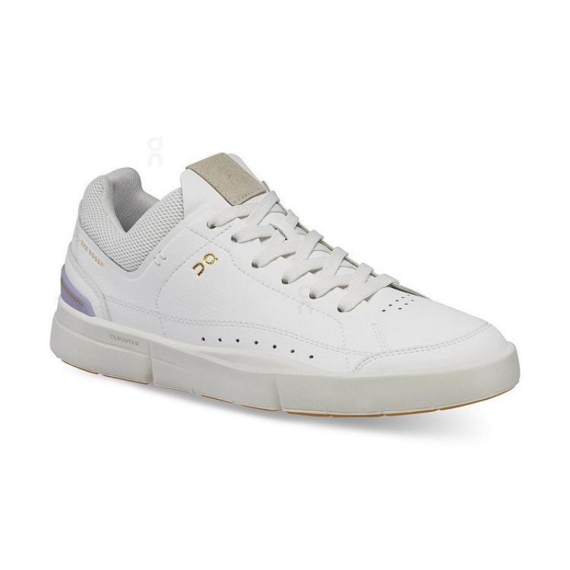 Zapatillas On Cloud THE ROGER Centre Court Mujer White / Purple | UY_ON8239