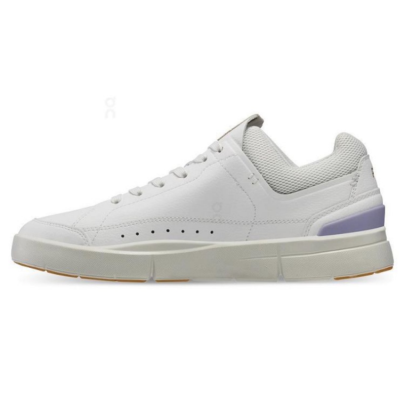 Zapatillas On Cloud THE ROGER Centre Court Mujer White / Purple | UY_ON8239