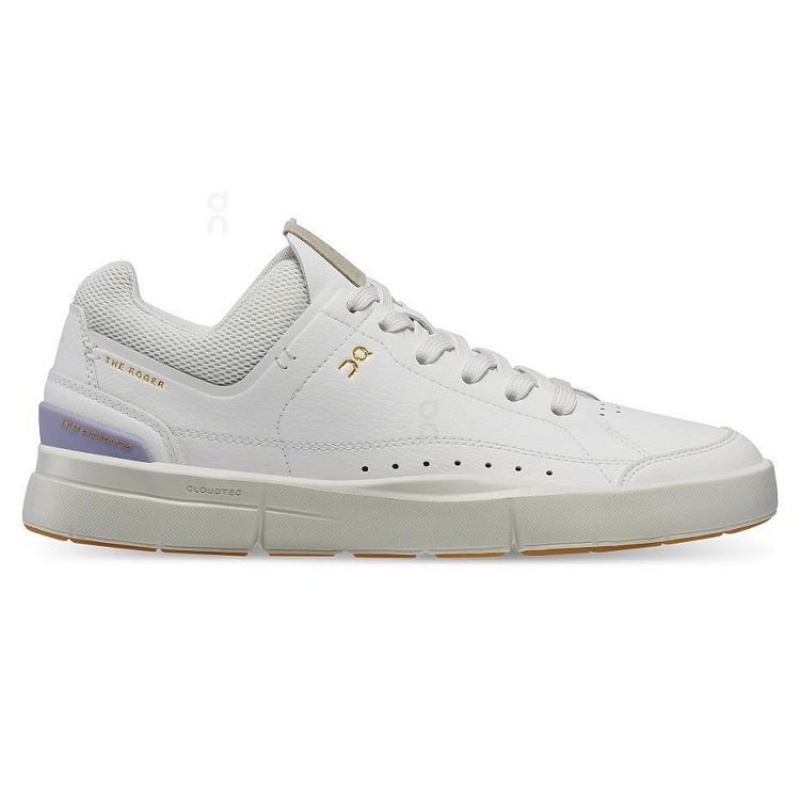 Zapatillas On Cloud THE ROGER Centre Court Mujer White / Purple | UY_ON8239