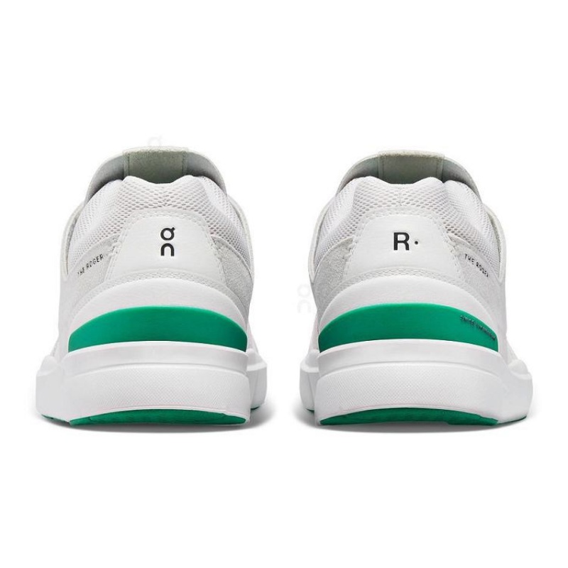 Zapatillas On Cloud THE ROGER Clubhouse Hombre White / Green | UY_ON8120