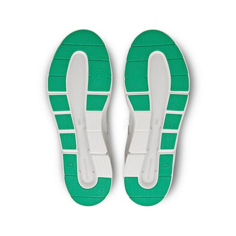 Zapatillas On Cloud THE ROGER Clubhouse Hombre White / Green | UY_ON8120