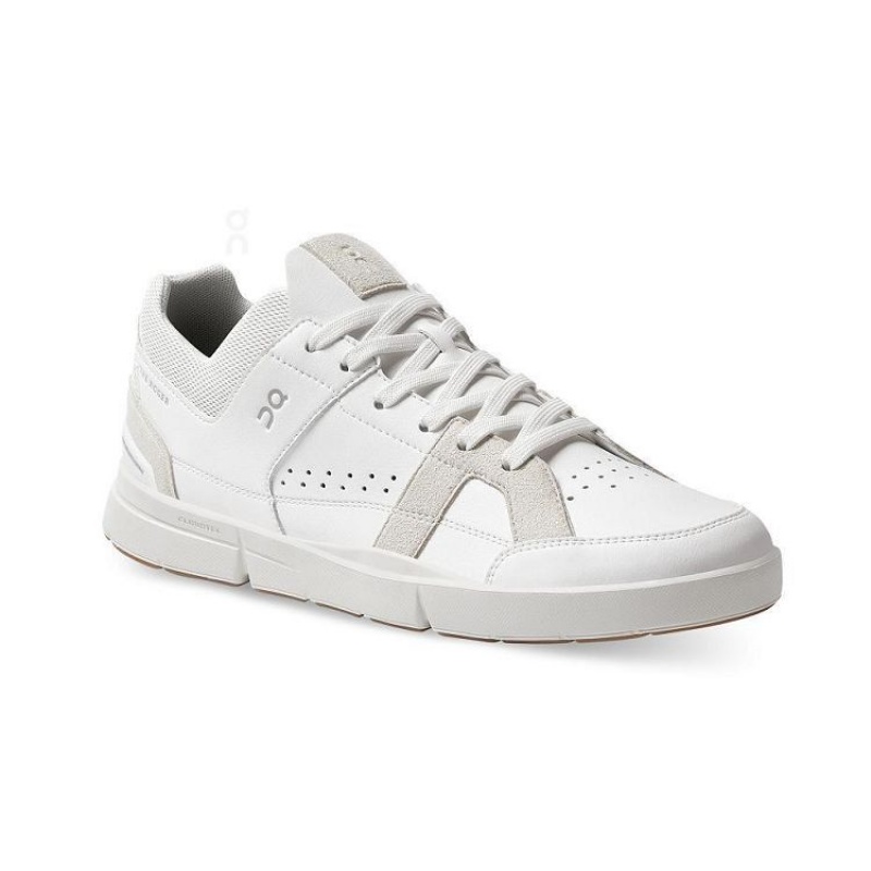 Zapatillas On Cloud THE ROGER Clubhouse Hombre White / Grey | UY_ON8822