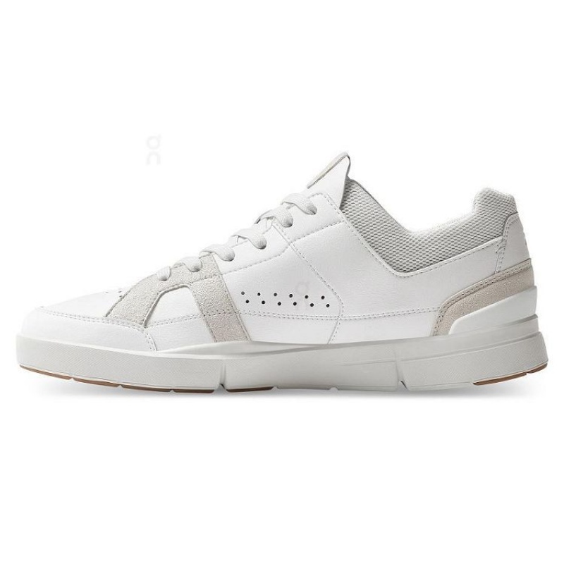 Zapatillas On Cloud THE ROGER Clubhouse Hombre White / Grey | UY_ON8822