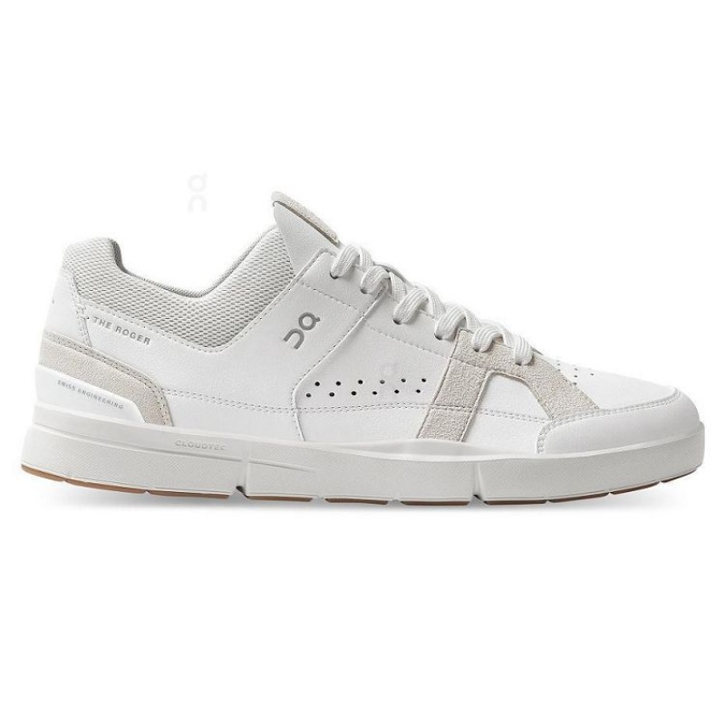 Zapatillas On Cloud THE ROGER Clubhouse Hombre White / Grey | UY_ON8822