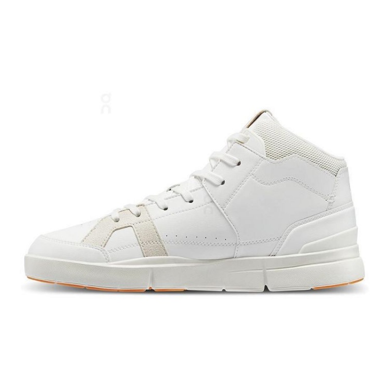 Zapatillas On Cloud THE ROGER Clubhouse Mid Hombre White | UY_ON8129