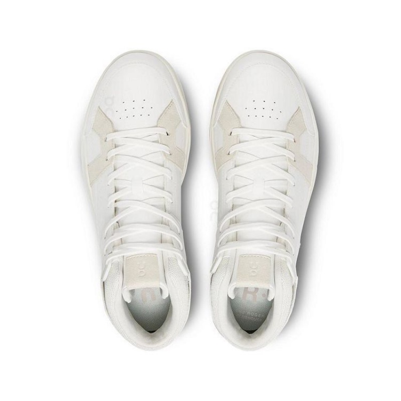 Zapatillas On Cloud THE ROGER Clubhouse Mid Hombre White | UY_ON8129