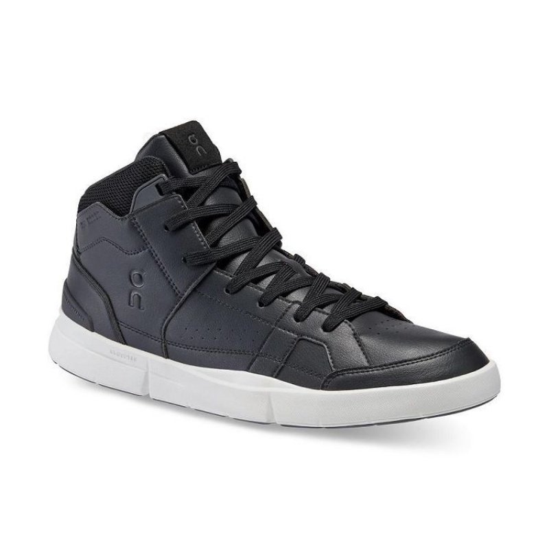 Zapatillas On Cloud THE ROGER Clubhouse Mid Hombre Black | UY_ON8032