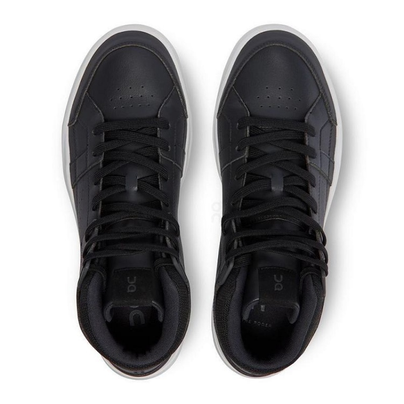 Zapatillas On Cloud THE ROGER Clubhouse Mid Hombre Black | UY_ON8032