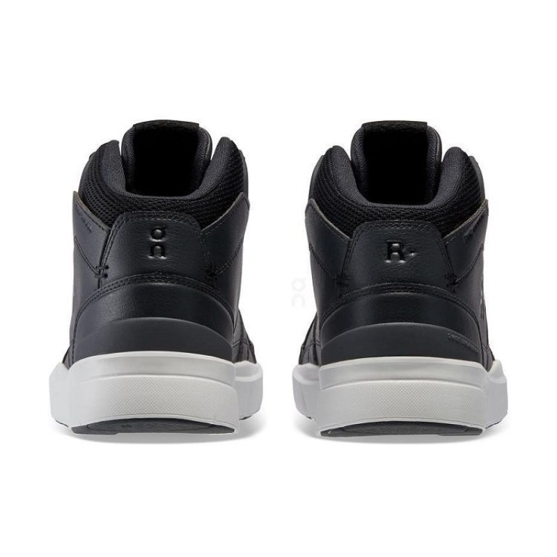 Zapatillas On Cloud THE ROGER Clubhouse Mid Mujer Black | UY_ON8169