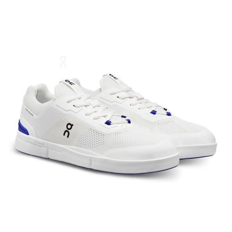 Zapatillas On Cloud THE ROGER Spin Hombre White / Royal | UY_ON8506