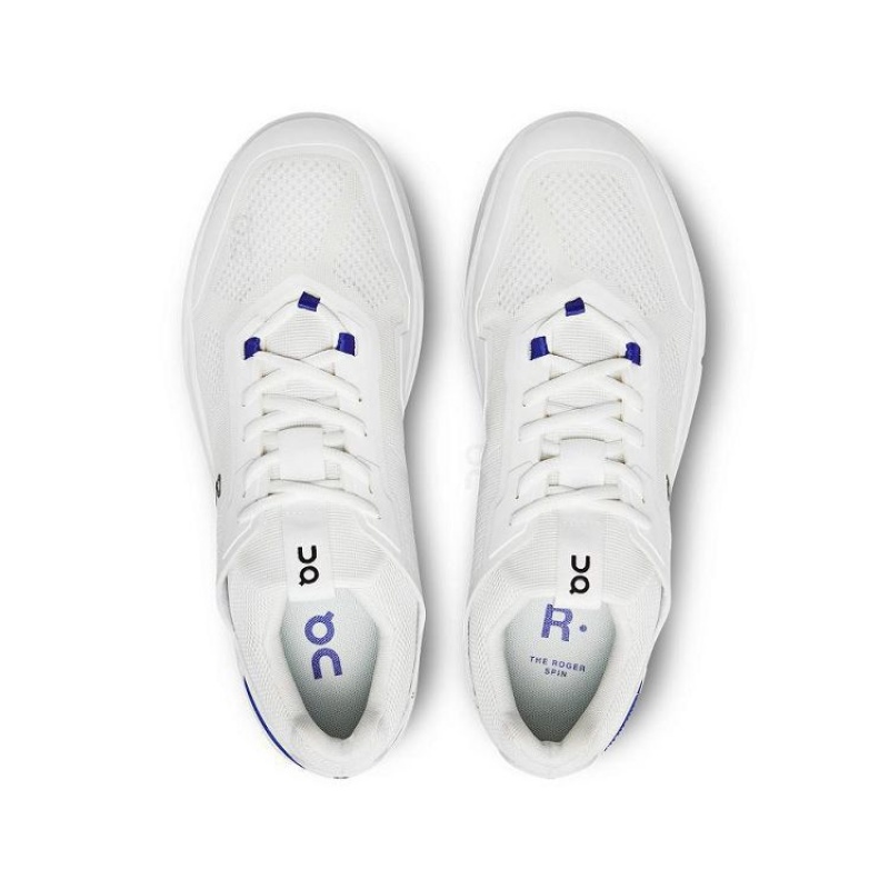 Zapatillas On Cloud THE ROGER Spin Hombre White / Royal | UY_ON8506