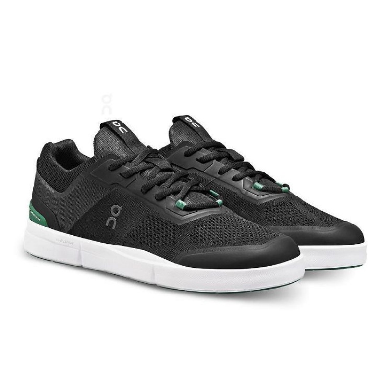 Zapatillas On Cloud THE ROGER Spin Hombre Black / Green | UY_ON8898